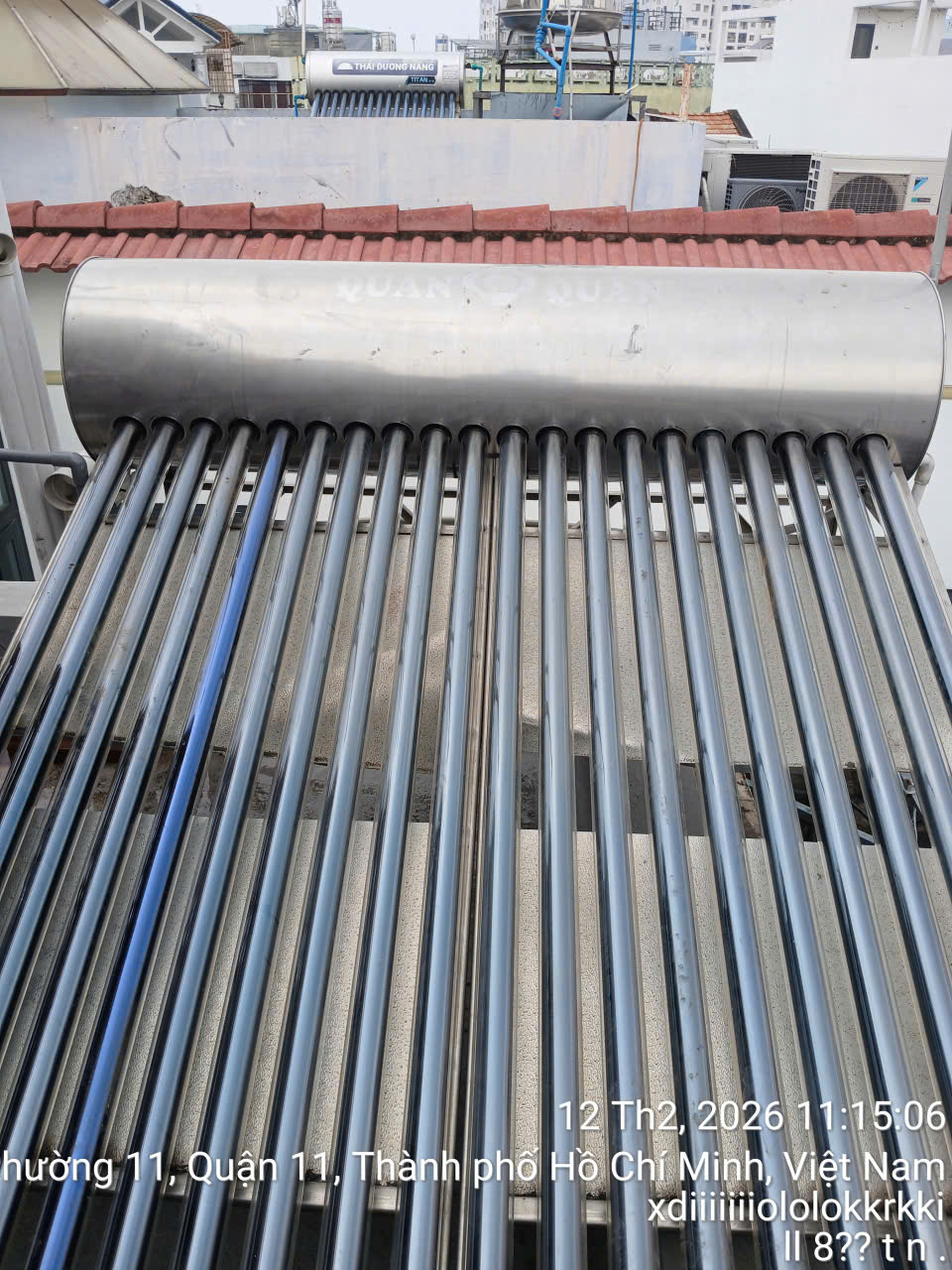 Thi công lắp đặt hệ thống nước nóng trung tâm Heat Pump tại Bến Cát