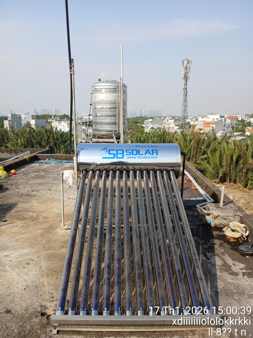 Hàn TIG bồn nước Inox thủng tại Quận 10